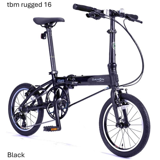 DAHON Int Folding Bike tbm rugged 16　Black【四日市市 で人気の返礼品 武田産業 折り畳み自転車 自転車 折りたたみ自転車 折りたたみ式自転車 三重県 四日市市ふるさと納税】