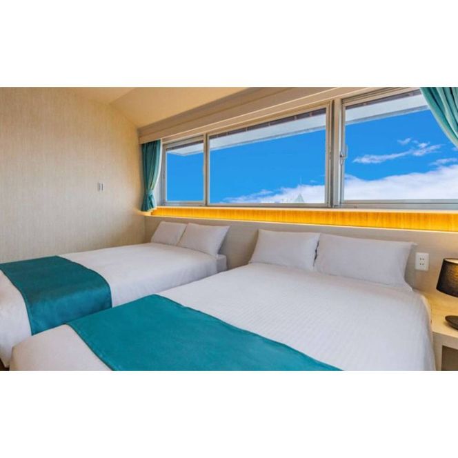 メゾネットルーム 1泊2日 宿泊券 (定員4名) ペア 宿泊利用券 沖縄旅行 ホテル チケット 沖縄市 / ホテルグランアリーナ[BCBQ001]