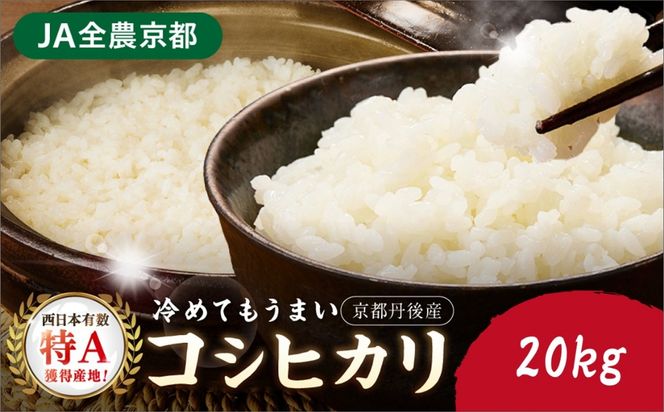 直売所直送「令和7年産　京丹後市産　コシヒカリ」　精米20kg 稲作発祥神話のふるさとからお届け！もっちり感 おいしい お米！直売所で精米後すぐに発送！ 送料無料 生産者応援 農家応援　JA00099