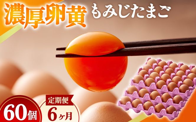 濃厚卵黄もみじたまご【60個入り】【6ヶ月連続】定期便 [No.937]