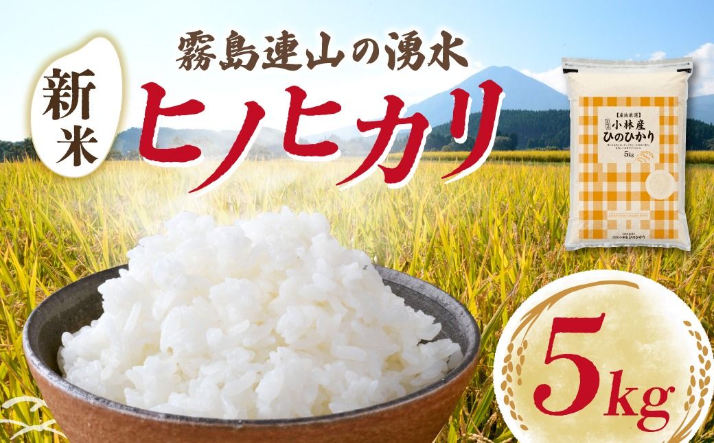 [先行予約]新米 ヒノヒカリ 5kg(国産 米 新米 お米 令和7年産 精米 お米 予約 限定)