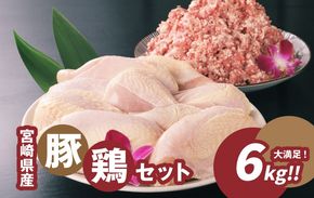 豚ミンチ3㎏・鶏ムネ3㎏　計6kgセット K16_0028_2
