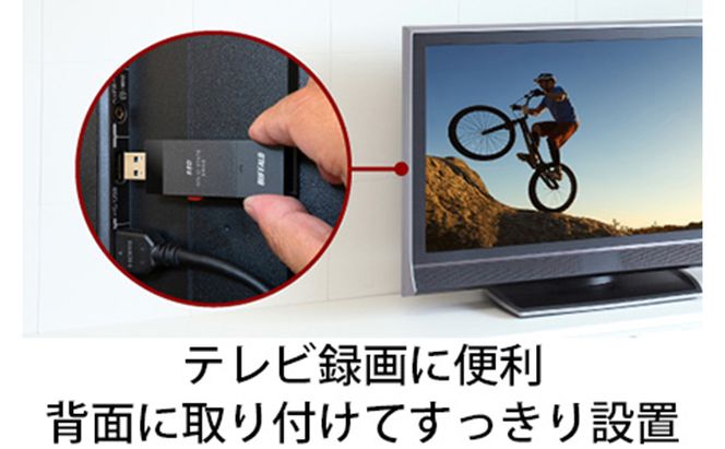 BUFFALO スティック型 SSD 1TB ポータブルSSD コンパクト 持ち運び USB 家電