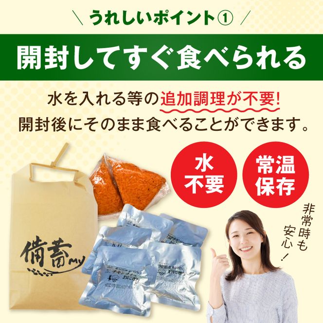 水の要らない備蓄おにぎりお試しセット4年Ver 開封後そのまま食べられる 備蓄おにぎり 2個入 5袋 保存水 1本 5種詰め合わせ チキンライス カレー 和風だし 五目 しょうゆ 長期保存食 非常食セット 災害対策 防災グッズ アウトドア 旅行 常温保存 愛知県 小牧市 送料無料 ［214I01］ 