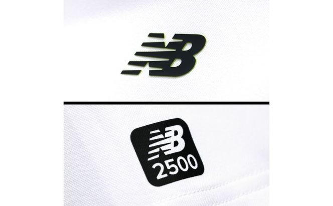 ニューバランスゴルフ ウェア 半袖 モックネックシャツ メンズ UVカット ホワイト 012-6166002