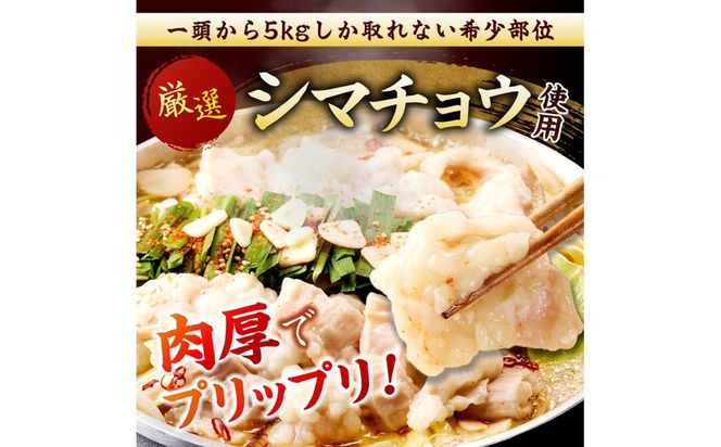 【A-875】もつ鍋 塩味 2人前
