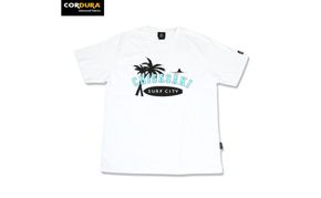 LOHASTYLE CORDURA天竺 CHIGASAKI 半袖T ホワイト オリジナル Tシャツ 半袖 白 男女兼用 湘南 茅ヶ崎市 神奈川県