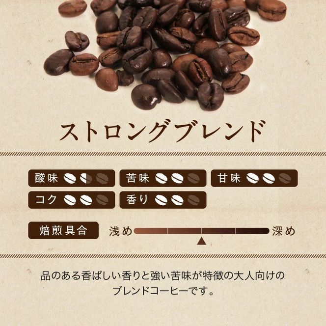 [酸味控えめ／粉] ブレンドコーヒー100g×4種 [ゴールド珈琲 大阪府 守口市] [2280]