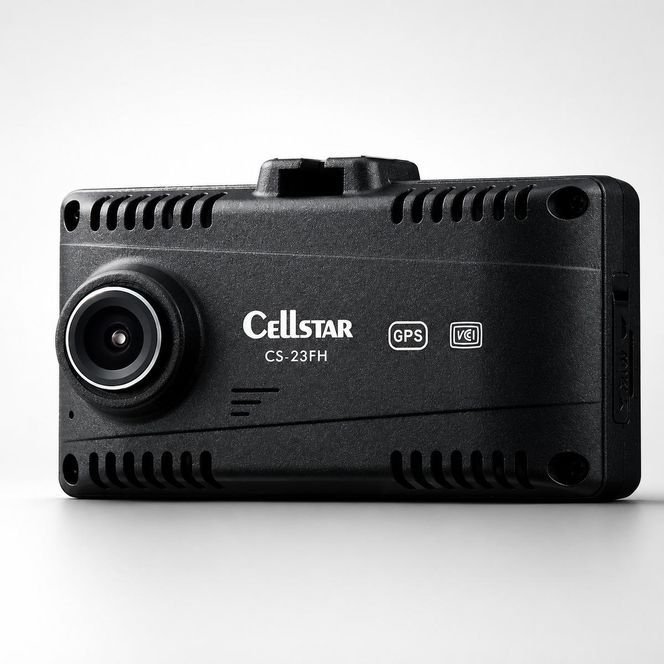 ドライブレコーダー セルスター CS-23FH FullHD 200万画素 GPS HDR スーパーキャパシタ microSD メンテナンスフリー コンパクト 一体型 3年保証 ドラレコ 前方カメラ 車載カメラ 超速GPS 録画 安全運転 日本製 三重県 前後録画 前方録画 国産 前後