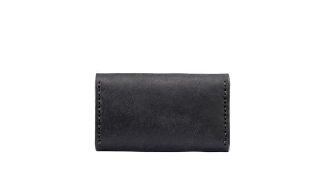 豊岡財布 haaki Leather キーケース HLC501 ネロ / キーホルダー 鍵入れ 革 革小物 牛皮革 メンズ レディース プエブロレザー 手縫いのステッチ ハンドメイド シンプル デザイン 無地 KOMOREBI 木和田正昭商店