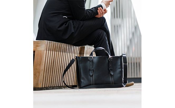 タンニンスムース A4-2WAYビジネスバッグ 日本製 ファッション かばん トートバッグ 手提げ カバン 牛革 