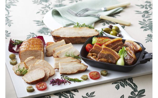 伊賀上野の里焼豚&角煮セット 242161_FY002