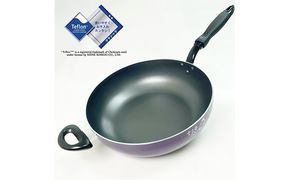 雪丸フライパン（いため鍋30cm） 雑貨 日用品 安全性 アルミ製 テフロン IH調理器 ガス火 両手 