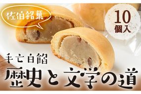 歴史と文学の道 (計10個) 小豆 スイーツ スウィーツ 菓子 焼き菓子 和菓子 おやつ 詰め合わせ セット 個装 大分県 佐伯市【ER009】【(株)古川製菓】