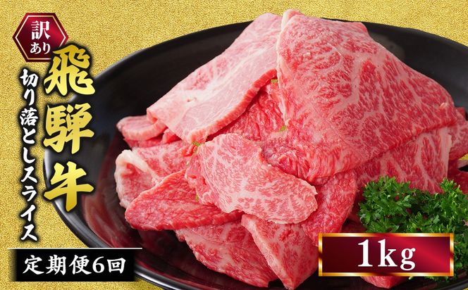 【定期便】訳あり 飛騨牛 焼き肉用 切り落とし 1kg 6回 定期便 ※離島への配送不可｜牛 牛肉 国産 和牛 焼肉 切り落とし 訳アリ わけあり 飛騨牛訳あり BBQ バーベキュー 牛肉飛騨牛 飛騨牛切り落とし 飛騨牛焼肉 焼肉切り落とし 飛騨牛肉 飛騨ギュウ 飛騨ぎゅう きりおとし 切落し やきにく 焼き肉 国産牛肉 黒毛和牛 牛肉切り落とし 飛騨 霜降
