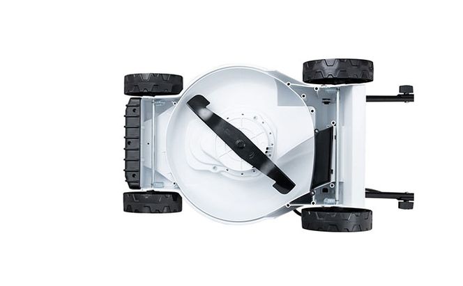 電動芝刈機 ホワイト G-320W 芝刈り機 電動 芝刈機 ガーデン 剪定 園芸 芝 芝刈り 庭 芝生 庭園 バリカン アイリスオーヤマ 草刈機 雑草 電動芝刈り機 高評価 