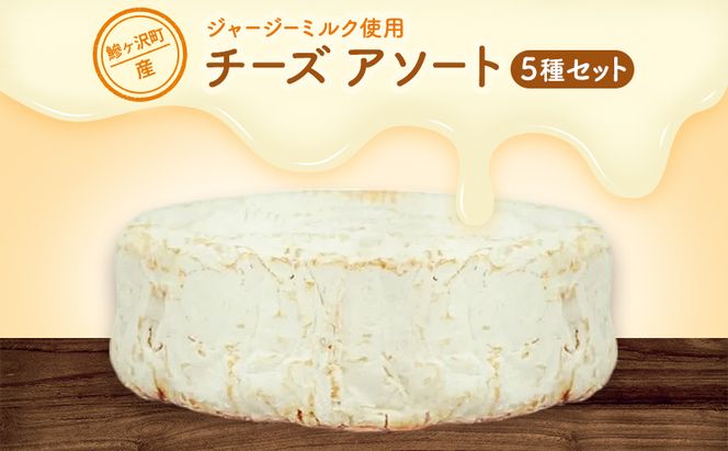 鰺ヶ沢町産 ジャージーミルク使用 自家製 チーズ アソートパック 【 加工食品 乳製品 】