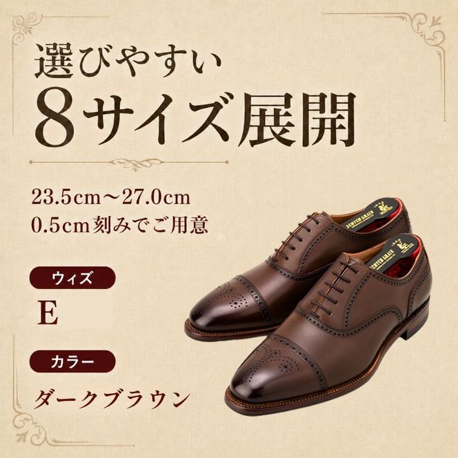 スコッチグレイン ビジネスシューズ メンズ オデッサII 920DBR セミブローグ 革靴 本革 日本製 E 送料無料 ギフト