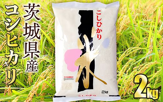 令和8年産 茨城コシヒカリ 2kg（2kg×1袋）