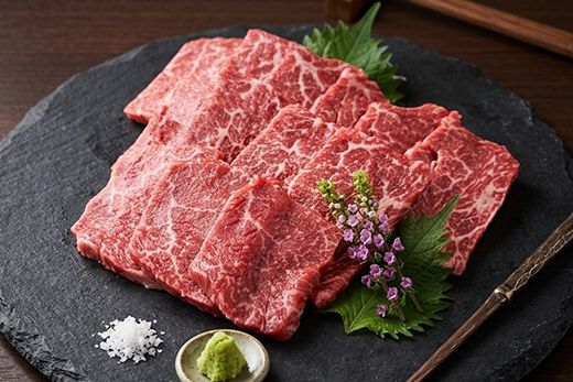 【一週間以内発送】【寛閑観】近江牛　極上『赤身』焼肉用（ランプ・イチボ） 300g【冷凍】【FR47W】