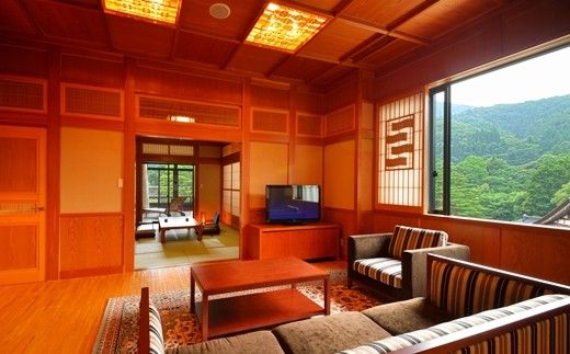 山の神温泉　優香苑ペア宿泊券(貴賓室) 【209】
