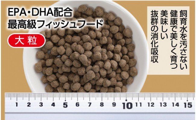【CF-R7hbk】KGC033　錦鯉貴族 F 1kg 浮遊性 ＜最高級 フィッシュフード EPA・DHA配合 大粒 魚 餌＞【餌 えさ エサ】【観賞魚 餌やり】【水槽/熱帯魚/観賞魚/飼育】【生体】【アクアリウム/あくありうむ】
