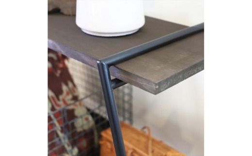 アイアンレッグラック（2段） ダークブラウン(DB) ILR2-DB