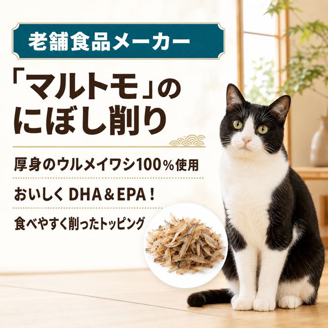 ラシーネ 日本猫 にぼし削り入り 600g ｘ10(ケース単位) キャットフード