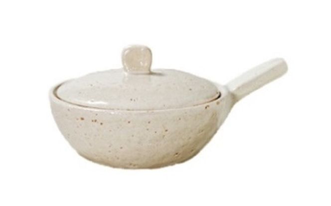 ホワイト：伊賀焼 エッグベーカー（小） ngtn0040-1