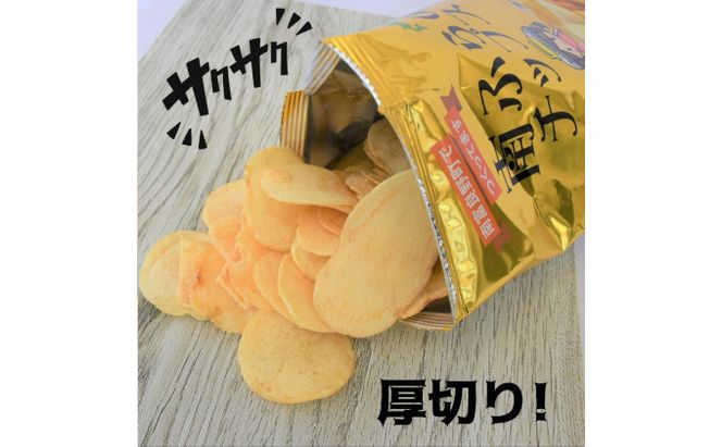 ポテトチップス 北海道 町内道の駅のみ販売中 南ふらのチップス 100g×10袋 うすしお味 厚切り じゃがいも スナック スナック菓子 ポテトチップ うすしお チップス ポテト 芋 菓子 お菓子 おやつ 大容量 箱 ジャガイモ 富良野 