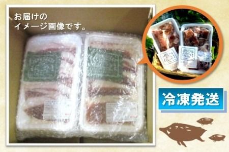 脊振ジビエ 大容量 鍋物・カレー用イノシシ肉 約1kg 【脊振 ジビエ イノシシ肉 鍋 カレー】(H044124)