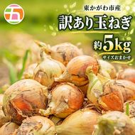玉ねぎ 訳あり 香川県産 約5kg サイズおまかせ サイズ混合 柔らか 甘い 肉厚 炒め物 メインディッシュ つけあわせ 付け合わせ 薬味 常温 たまねぎ 玉葱 野菜 家庭用 自宅用 五色青果 香川県 東かがわ市 46312767