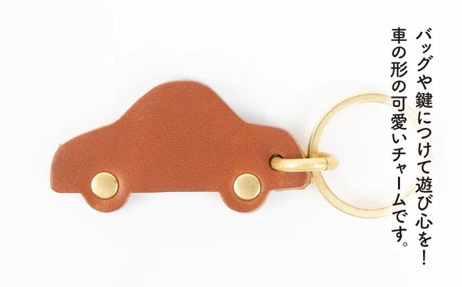 車 の レザー チャーム 糸島市 / LADIES＆GENTLEMEN [ADK049] 革製品 小物 チャーム キーホルダー 革 レディース メンズ
