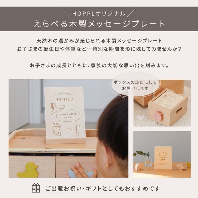 HOPPL（ホップル） スタッキングボックス おもちゃ4種セット