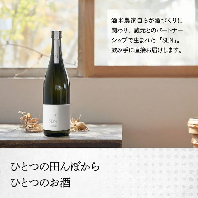 日本酒 720ml 2本 フルボトル 2023年全国新酒鑑評会金賞受賞 SEN 純米大吟醸 清酒 山田錦100％使用 純米酒 お酒 酒 アルコール 純米大吟醸酒 山田錦 贈り物 ギフト プレゼント