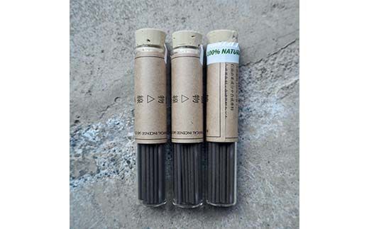 月月 植物△線香 ＆ ガラスのお香立てセット LO-2 HAKUSAN 線香 お香 お香置き お香立て 雑貨 日用品 F6P-3174