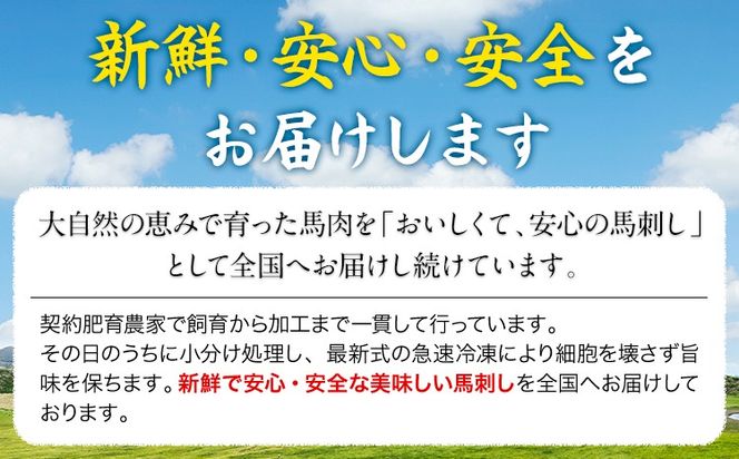 新感覚！ 極薄スライス 花びら馬刺し 3種盛り 300g (専用醤油付き150ml×1本) 桜屋 《60日以内に出荷予定(土日祝除く)》 熊本県 長洲町 送料無料 肉 馬肉 馬さし 花びら---sn_fskhnb_60d_25_16000_300g---