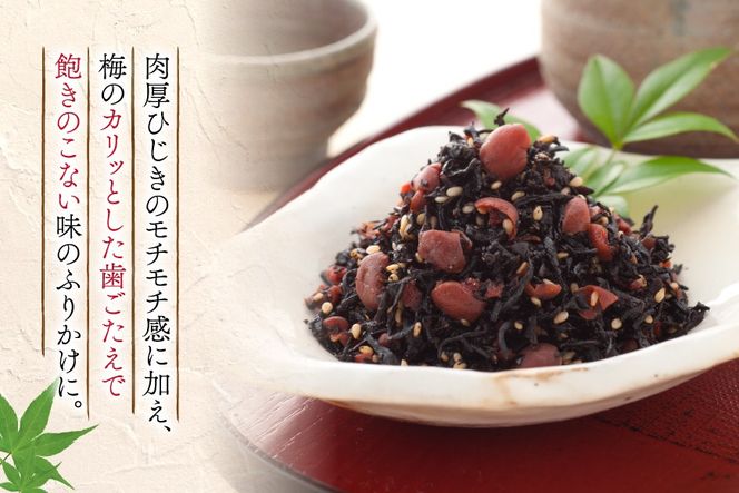 秘密のケンミンSHOW極で紹介！梅の実ひじき 150g 2個 セット 計300g [十二堂 福岡県 筑紫野市 21761070] ご飯のお供 ごはんのお供 ふりかけ 梅 えとや ひじき