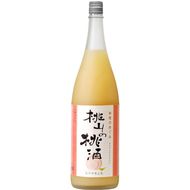 (A008)和歌のめぐみ【桃山の桃酒】もも 一升瓶 リキュール 1800ml　世界一統_V7289