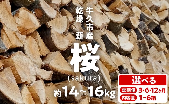 【選べる内容量・回数】 牛久市産 乾燥 薪 桜 ( さくら ) 牛久市産 乾燥 天然木 マキ 乾燥薪 広葉樹 キャンプ アウトドア 焚火 焚き火 薪ストーブ 暖炉 たき火 野外 屋外 バーベキュー 薪 ピザ窯の薪 グリル焼 [DP010us]