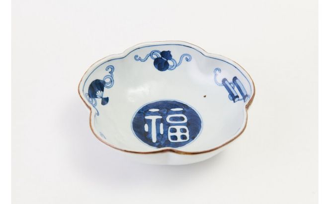 6寸梅型鉢　宝文 172111_CY19008