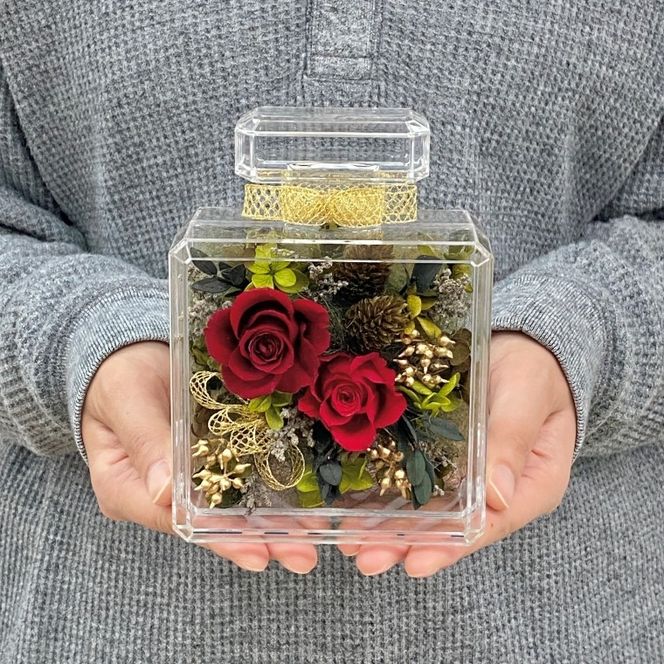 プリザーブドフラワー　ベル　春日部市　シュガーパイン(AJ253)