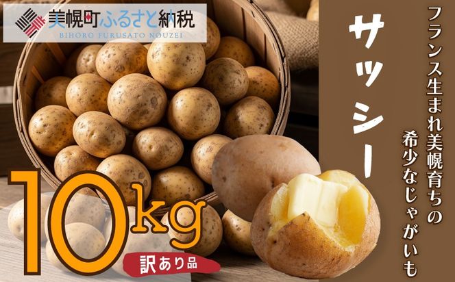 「数量限定訳あり品」じゃがいも「サッシー」Mサイズ・10kg BHRG059