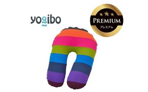 Yogibo Support Rainbow Premium（ヨギボー サポート レインボープレミアム）＜ブライト＞【ビーズクッション ビーズ 座椅子 椅子 クッション ビーズソファー ビーズソファ 新生活 プレゼント インテリア 家具 ベッド ゲーム】-[G784-2]