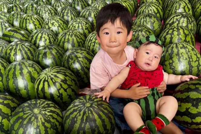 AJ644 【令和8年度出荷分】 島原スイカ倶楽部 大玉スイカ 羅皇ザ・スウィート 4Lサイズ 10〜15kg [ 先行予約 数量限定 すいか スイカ 西瓜 フルーツ 果物 長崎 長崎県 島原市 ]