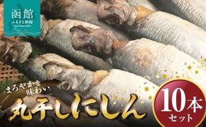 丸干しにしん　10本セット　「函館　山﨑水産」_HD061-020