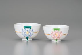 組飯碗　水引梅　相川志保作