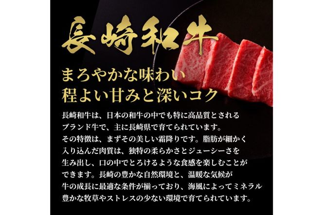 AI274 長崎和牛 焼肉 ロース 200g [ 肉 和牛 牛肉 焼き肉ロース 焼き肉 Giverichホールディングス 長崎県 島原市 ]