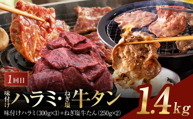 099Z607 アキラ商店 肉三昧 総量 4kg以上 定期便 全4回【毎月配送コース お楽しみ 焼肉 ていきびん 焼くだけ 小分け BBQ やきにく 数量限定】