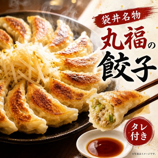 餃子 リピーター続出！ 遠州名物 丸福の餃子 タレ付き ぎょうざ ギョーザ ギョウザ 惣菜 おかず 中華 点心 加工食品 冷凍 静岡 